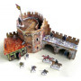 Збірна модель Умная бумага Угловая башня серии Средневековый город (253)