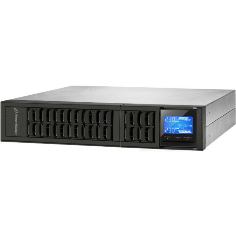 Источник бесперебойного питания PowerWalker VFI 3000 CRM LCD Rack/Tower (10122002)