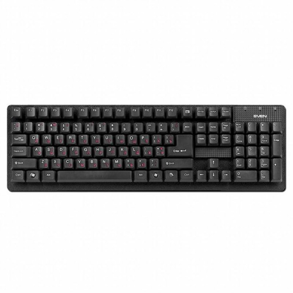 Клавіатура Sven 301 Standard, USB, black