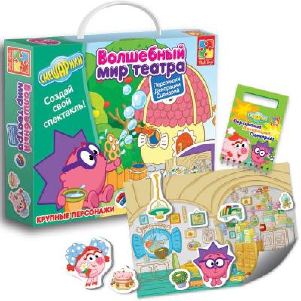 Настільна гра Vladi Toys Волшебный мир театра В гостях у Ежика (VT3207-01)