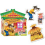 Настільна гра Vladi Toys Магнитный театр Три поросенка (VT3206-11)