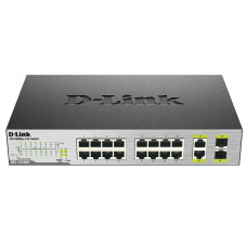 Комутатор мережевий D-Link DES-1018MP