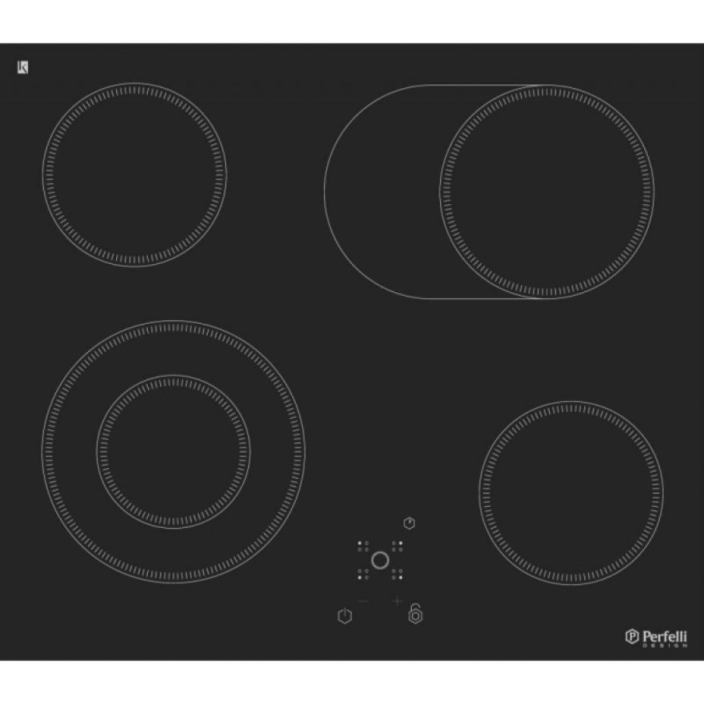 Варочна поверхня Perfelli HVC 6310 BL