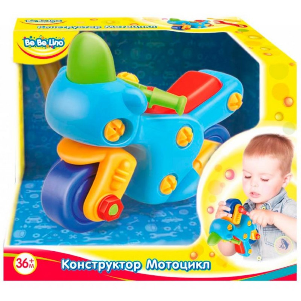 Конструктор BeBeLino Мотоцикл (57082)