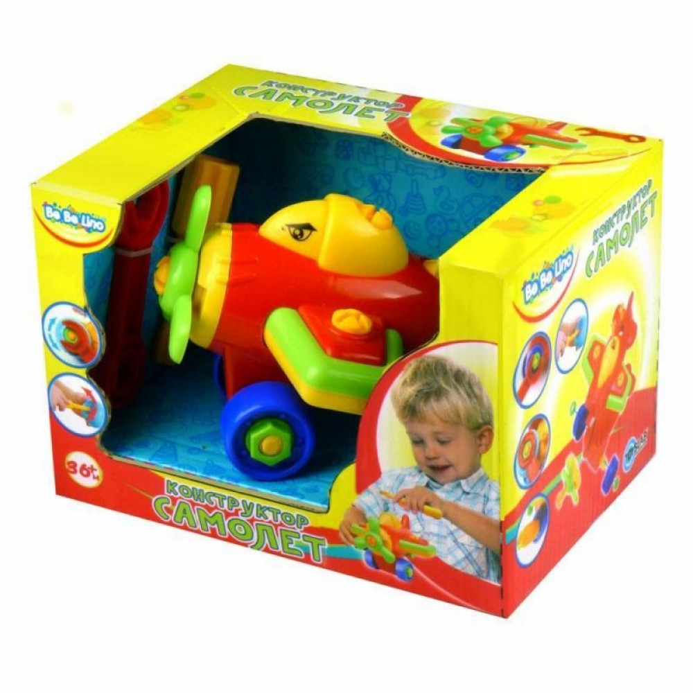 Конструктор BeBeLino Самолет (57015)