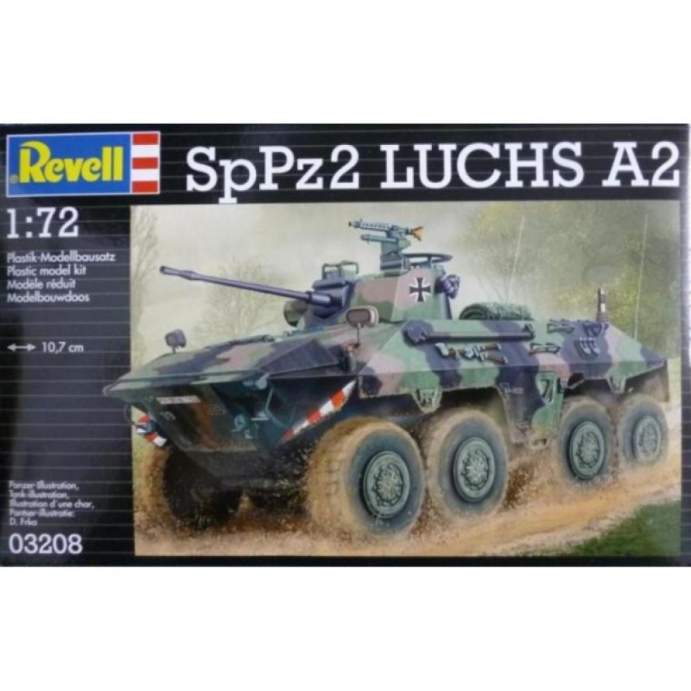 Сборная модель Revell Боевая разведывательная машина SpPz 2 Luchs 1:72 (3208) Сборная модель Revell Боевая разведывательная машина SpPz 2 Luchs 1:72 (3208)