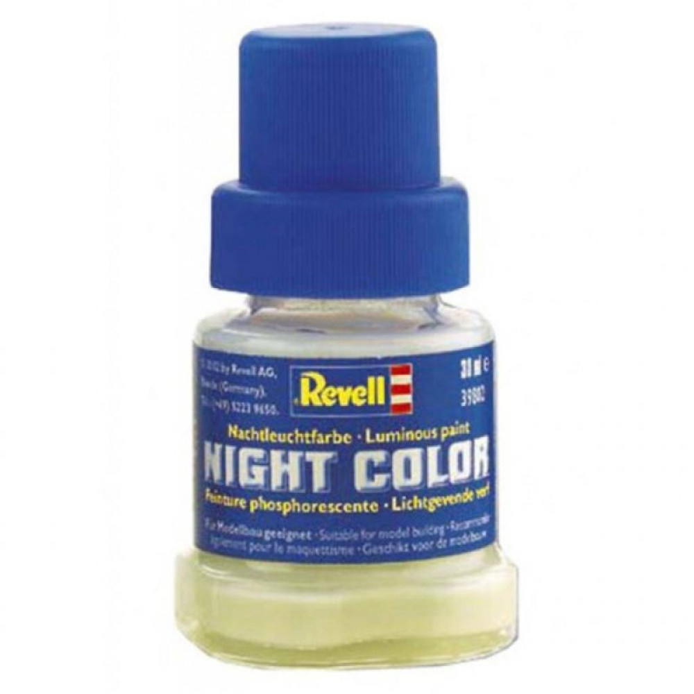 Аксессуары для сборных моделей Revell Краска люминисцентная Night Color 30 мл (39802) Аксессуары для сборных моделей Revell Краска люминисцентная Night Color 30 мл (39802)