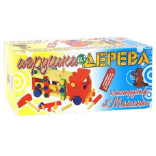 Конструктор Мир деревянных игрушек Машина (Д033)