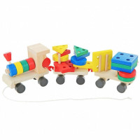 Конструктор Світ дерев'яних іграшок Паровозик (Д018)