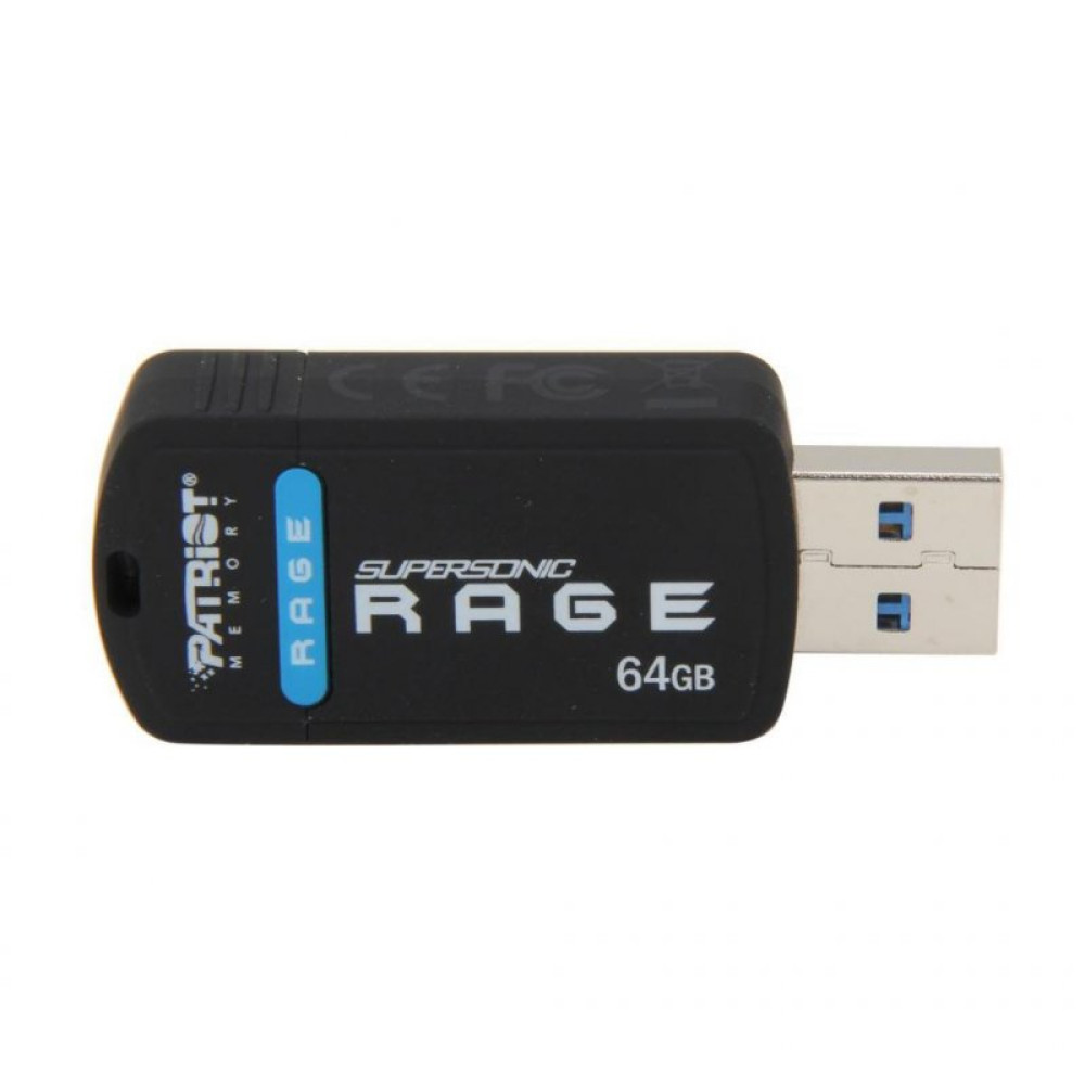 USB флеш накопичувач Patriot 64GB Supersonic RAGE USB 3.0 (PEF64GSRUSB)
