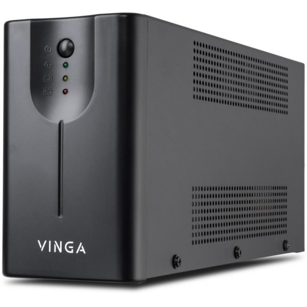 Источник бесперебойного питания Vinga LED 800VA metal case (VPE-800M)