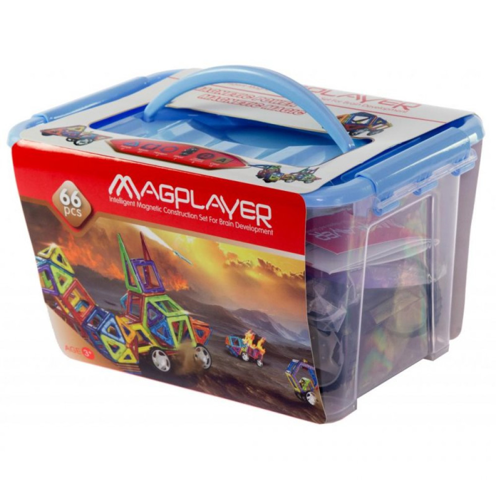 Конструктор Magplayer Набір 66 елементів (MPT-66)
