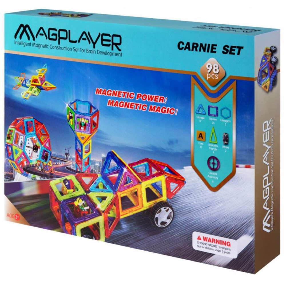 Конструктор Magplayer Набір 98 елементів (MPA-98)