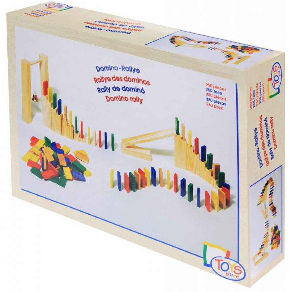 Настільна гра Goki Домино Деревянное ралли (HS440)