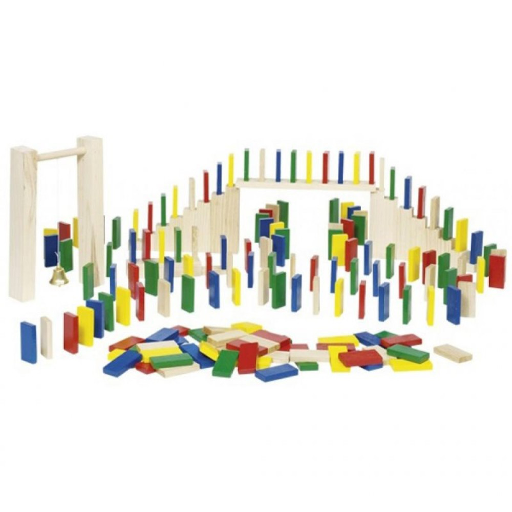 Настільна гра Goki Домино Деревянное ралли (HS440)