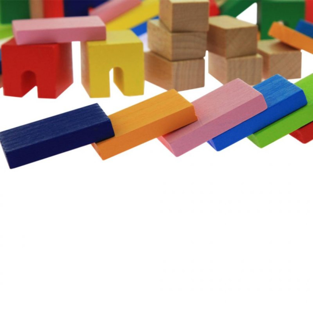 Настольная игра Goki Разноцветное домино (58963)