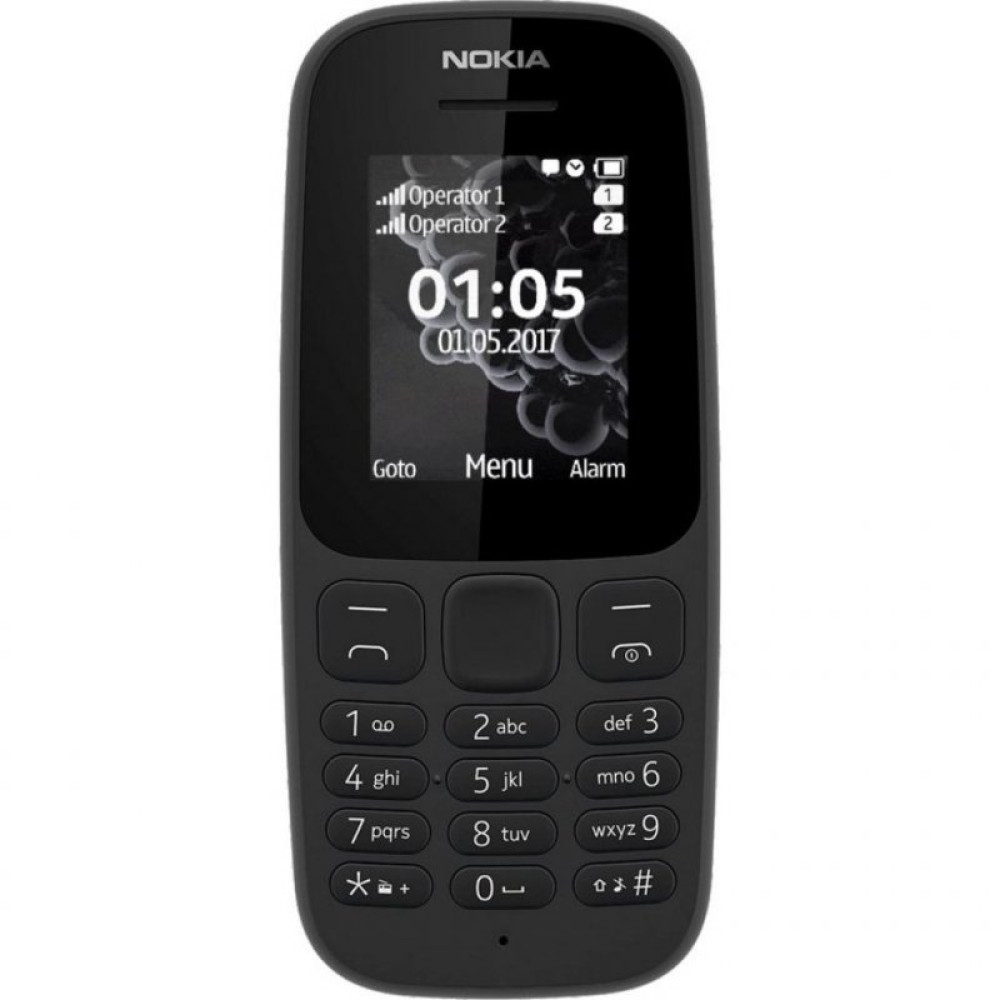 Мобильный телефон Nokia 105 DS New Black (A00028315)