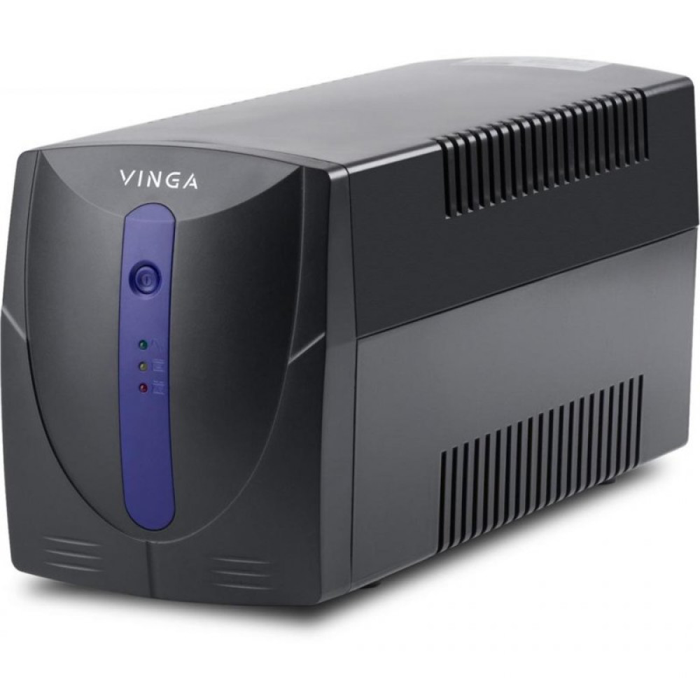 Источник бесперебойного питания Vinga LED 1500VA plastic case with USB+RJ11 (VPE-1500PU)