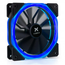 Кулер для корпуса Vinga LED fan-02 blue