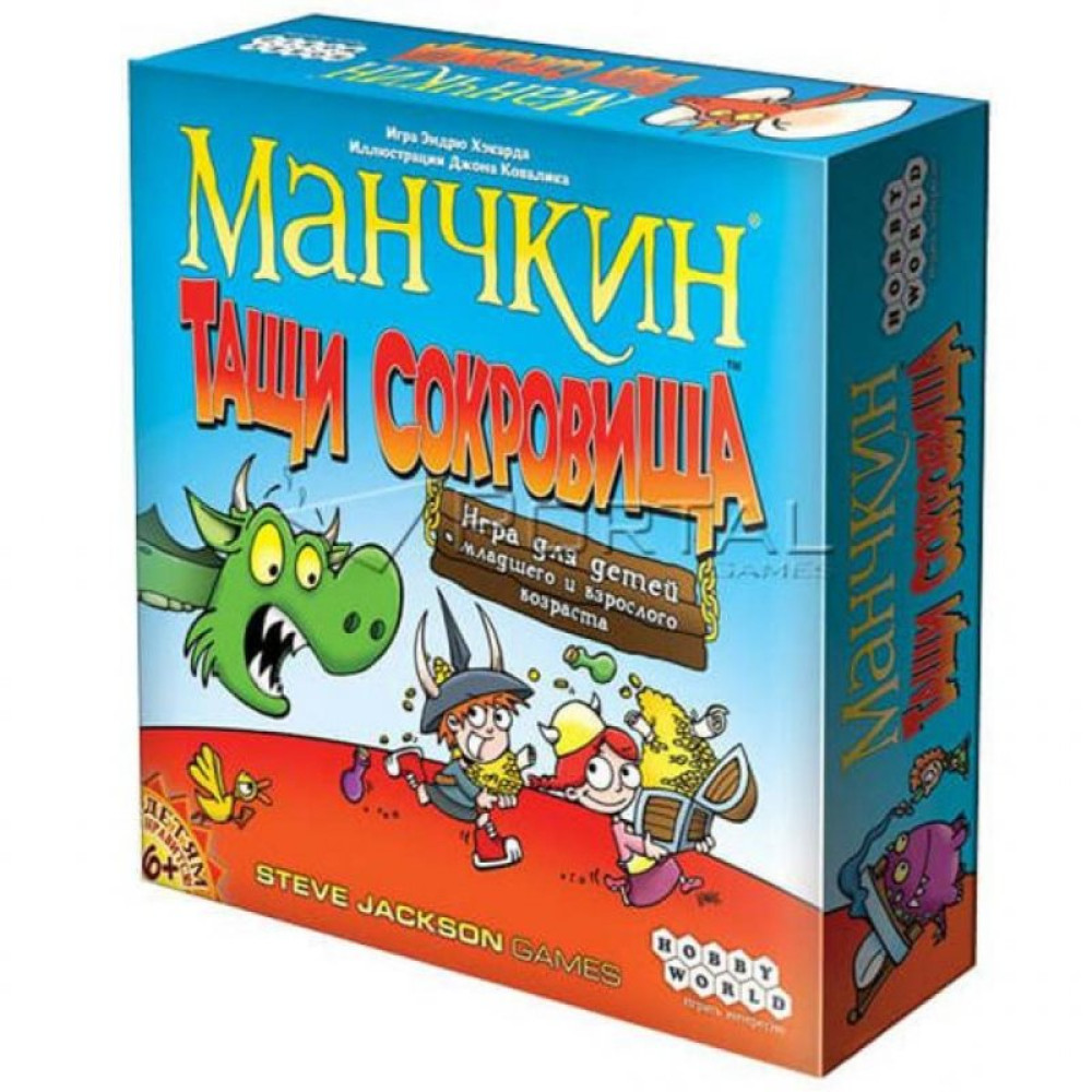 Настільна гра Hobby World Манчкин. Тащи Сокровища (1385)