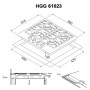 Варочная поверхность PERFELLI HGG 61023 IV