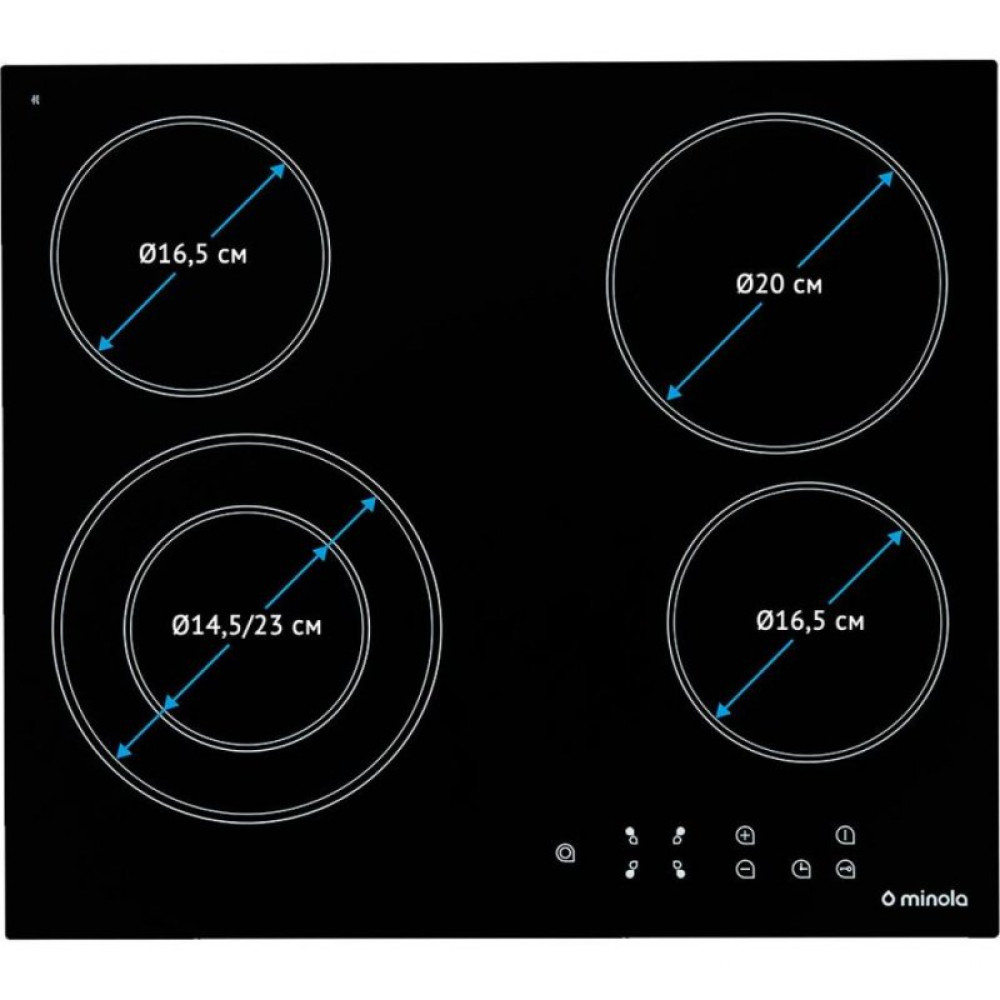 Варочная поверхность MINOLA MVH 6232 GBL