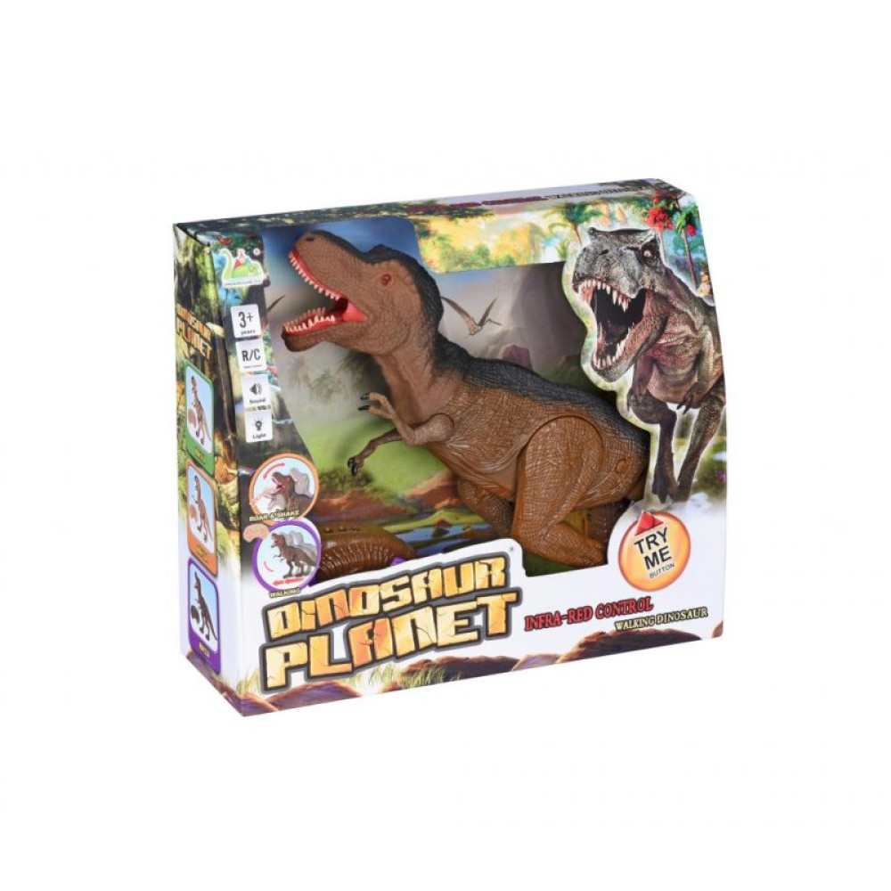 Інтерактивна іграшка Same Toy Динозавр Dinosaur Planet коричневый со светом и звуком (RS6123AUt)