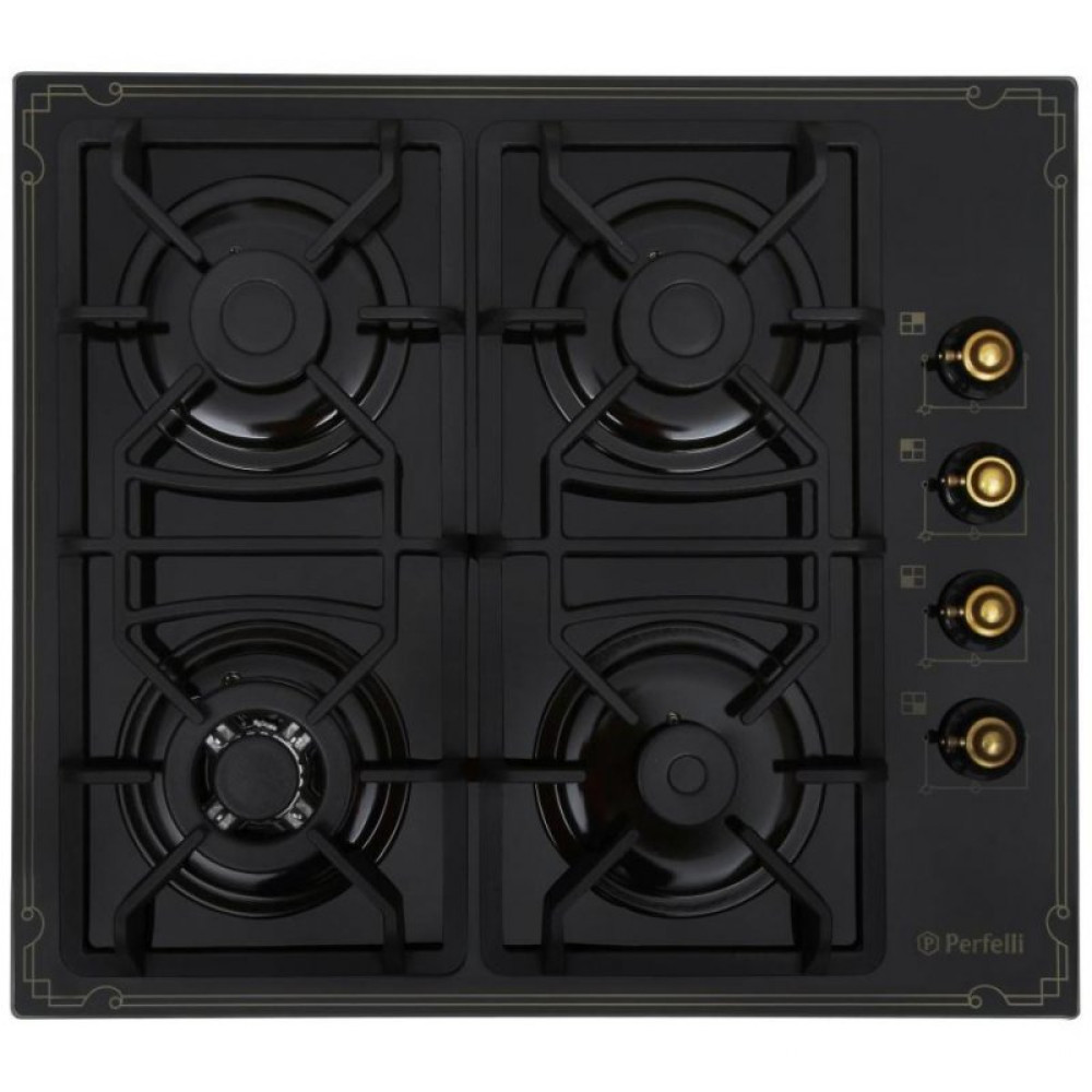 Варочная поверхность PERFELLI HGG 61724 BL (HGG 61724 BL ANTIQUE)