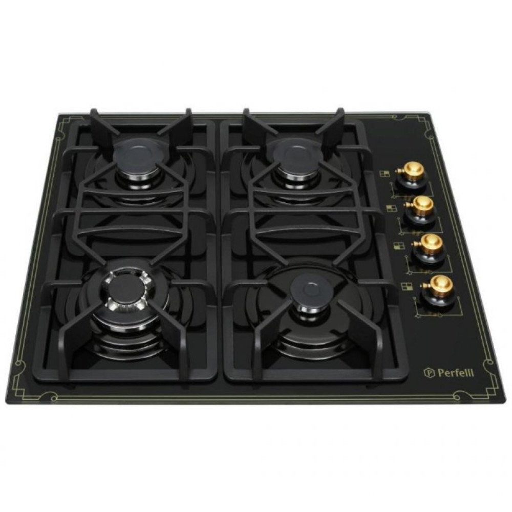 Варочная поверхность PERFELLI HGG 61724 BL (HGG 61724 BL ANTIQUE)