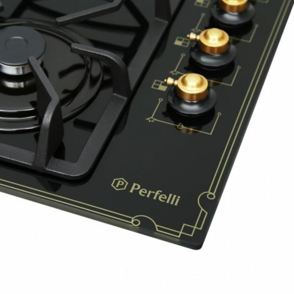 Варочная поверхность PERFELLI HGG 61724 BL (HGG 61724 BL ANTIQUE)