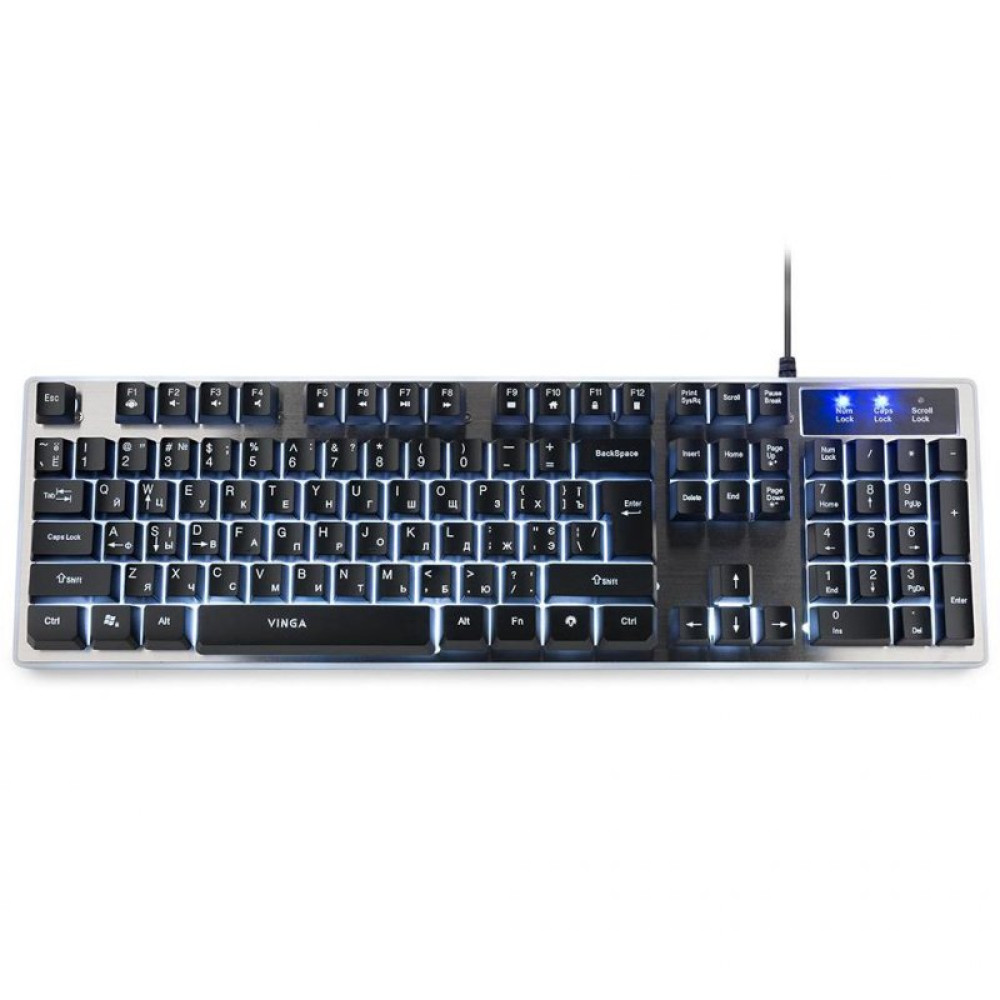 Клавіатура Vinga KBG839 black