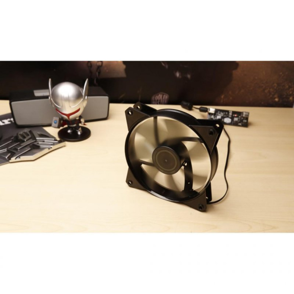 Кулер для корпуса CoolerMaster MasterFan MF120L (R4-C1DS-12FK-R1)