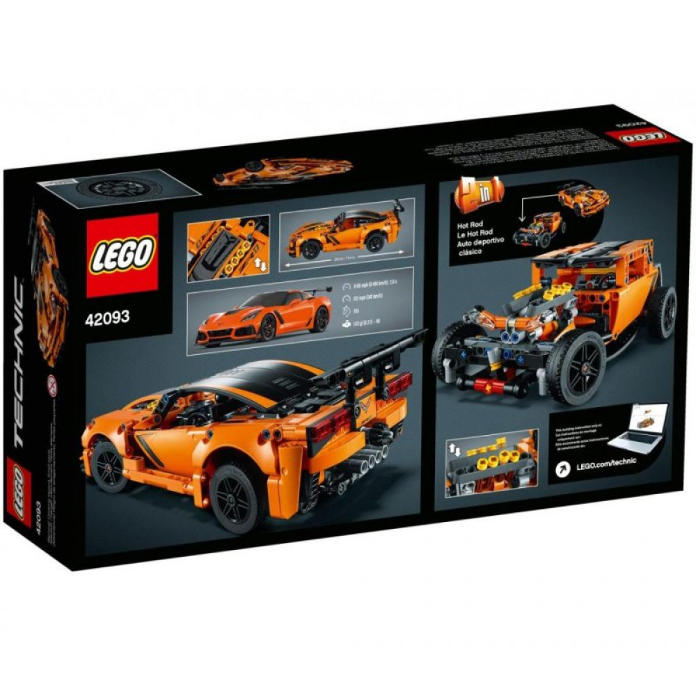 Конструктор LEGO TECHNIC Chevrolet Corvette ZR1 579 дет. (42093)