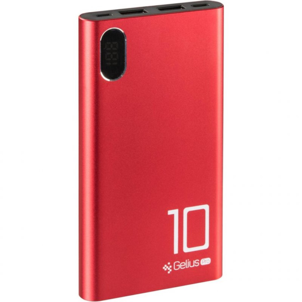 Батарея универсальная Gelius Pro CoolMini GP-PB10-005 10 000 mAh 2.1A Red (72160)