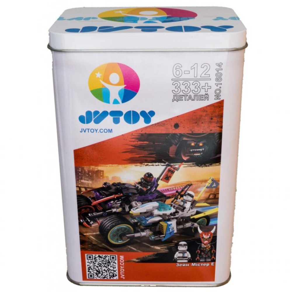 Конструктор Jvtoy Герои ниндзя: Безумные гонки (16014) Конструктор Jvtoy Герои ниндзя: Безумные гонки (16014)