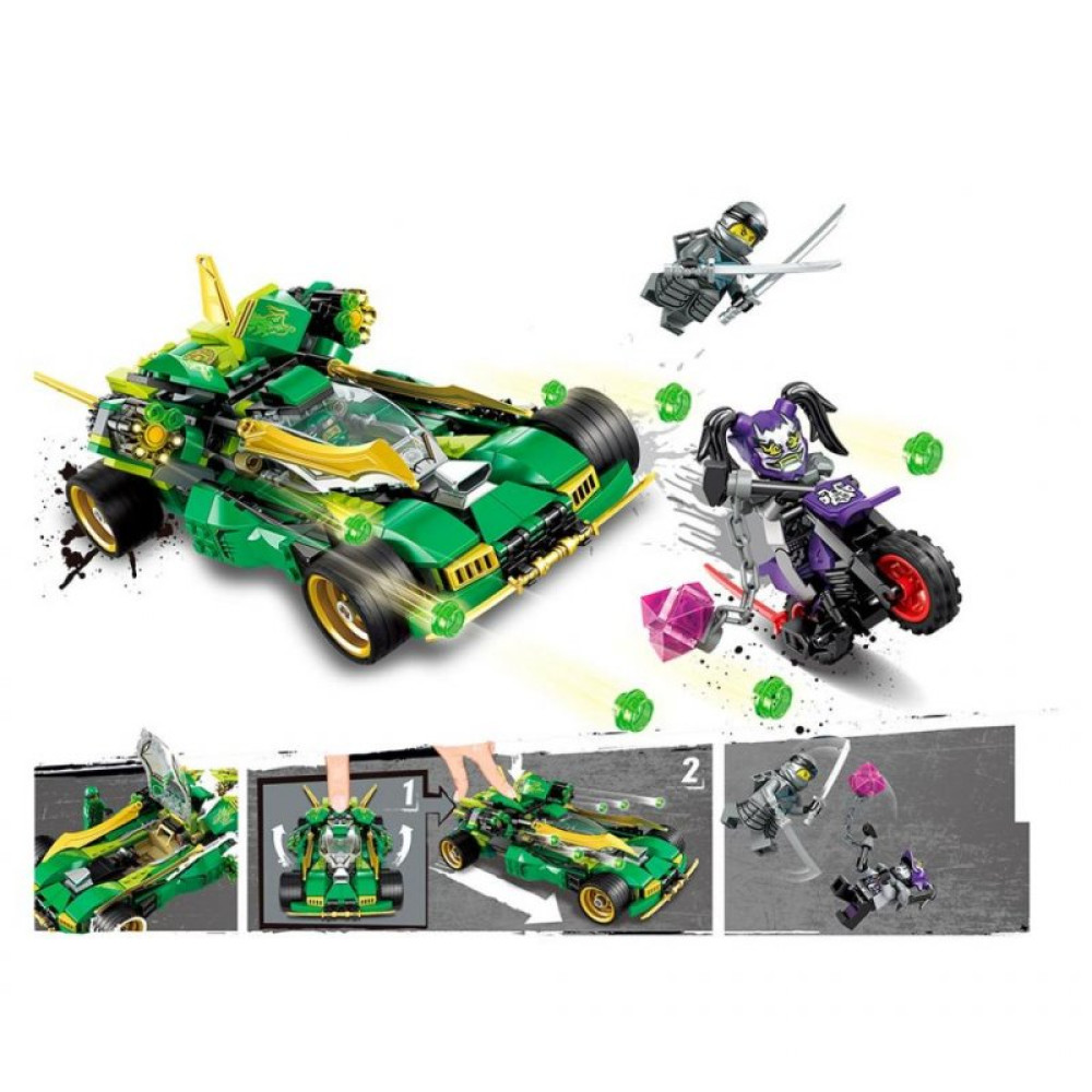 Конструктор Jvtoy Герои ниндзя: Внедорожник ниндзя (16013) Конструктор Jvtoy Герои ниндзя: Внедорожник ниндзя (16013)