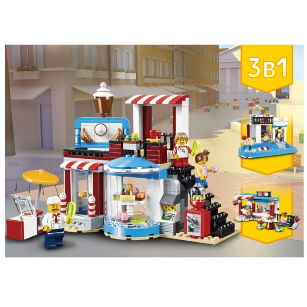 Конструктор Jvtoy Чудове місто: Кондитерська (24002)