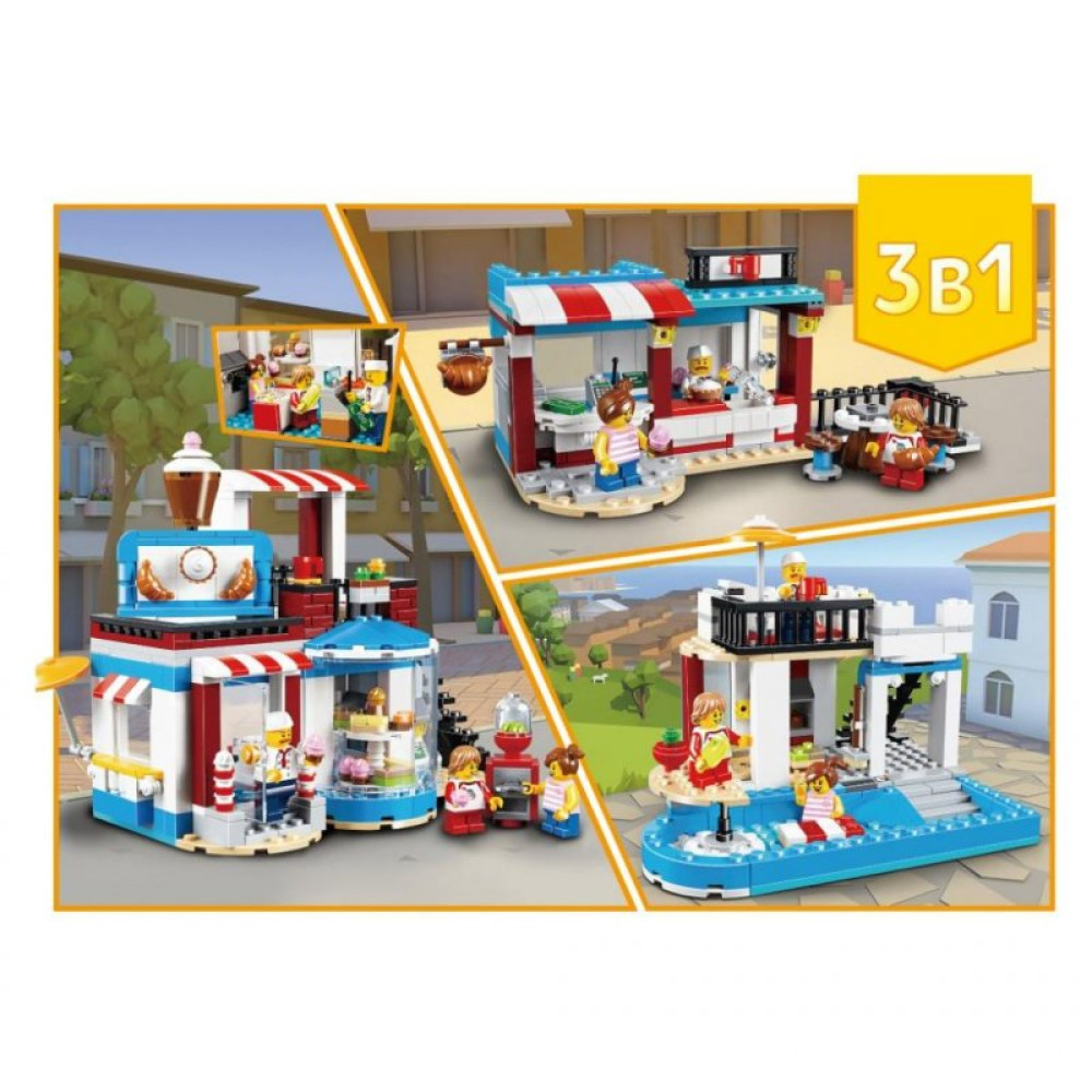 Конструктор Jvtoy Чудове місто: Кондитерська (24002)