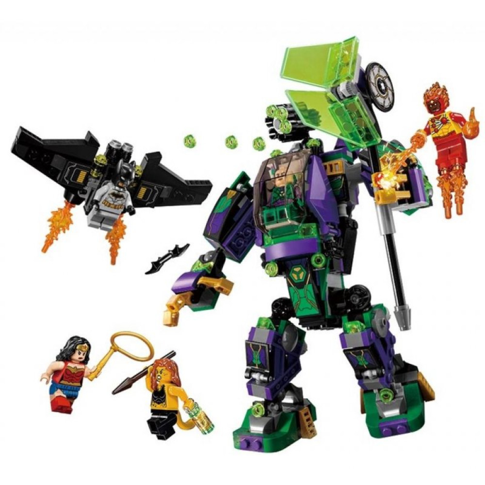 Конструктор Jvtoy Битва з роботом Лекса Лютора (22002)