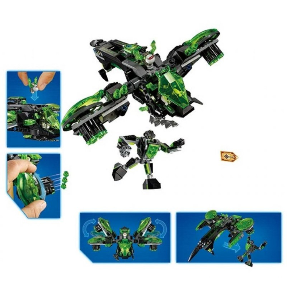 Конструктор Jvtoy Кавалерия Нэкс: Бомбардировщик Берксеркер (23001) Конструктор Jvtoy Кавалерия Нэкс: Бомбардировщик Берксеркер (23001)