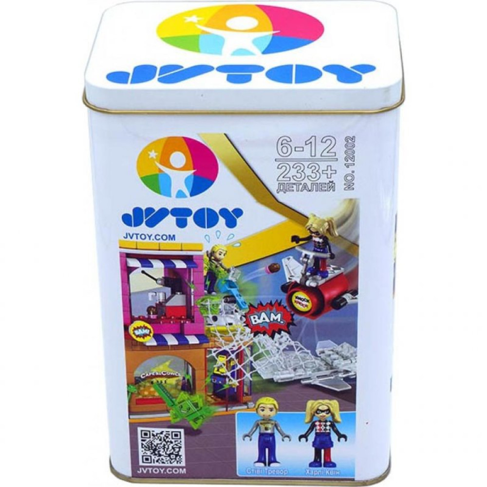 Конструктор Jvtoy Чудо-девочки: Помощь Харли Квин (12002)