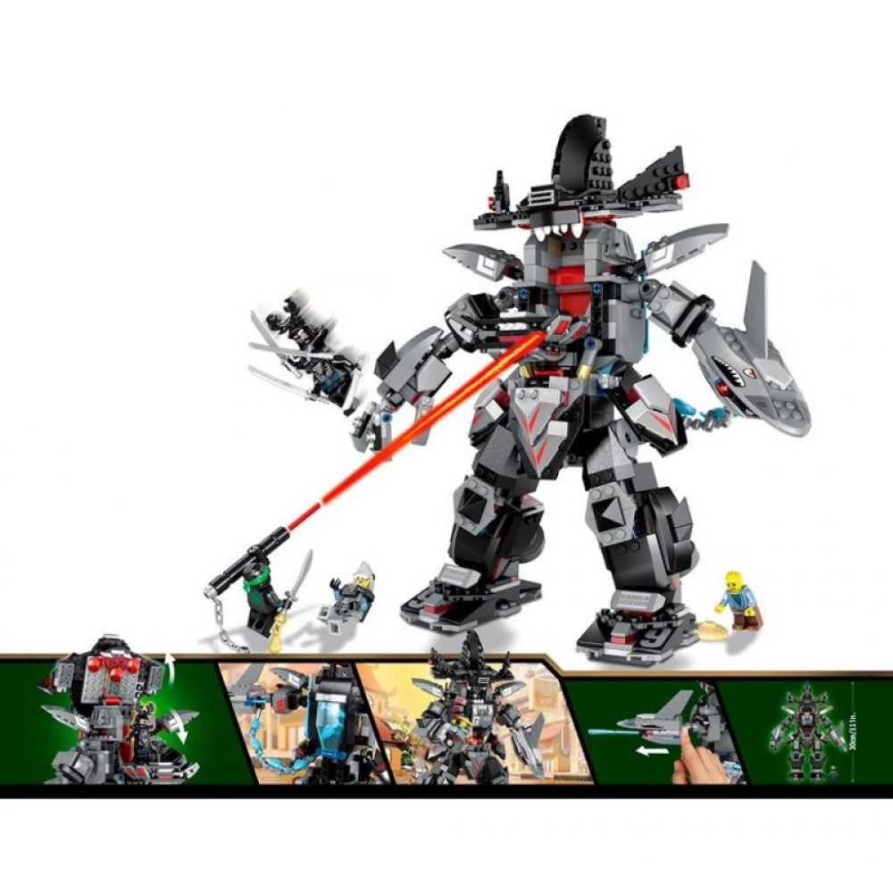 Конструктор Jvtoy Герои ниндзя: Робот Гарм (16005) Конструктор Jvtoy Герои ниндзя: Робот Гарм (16005)