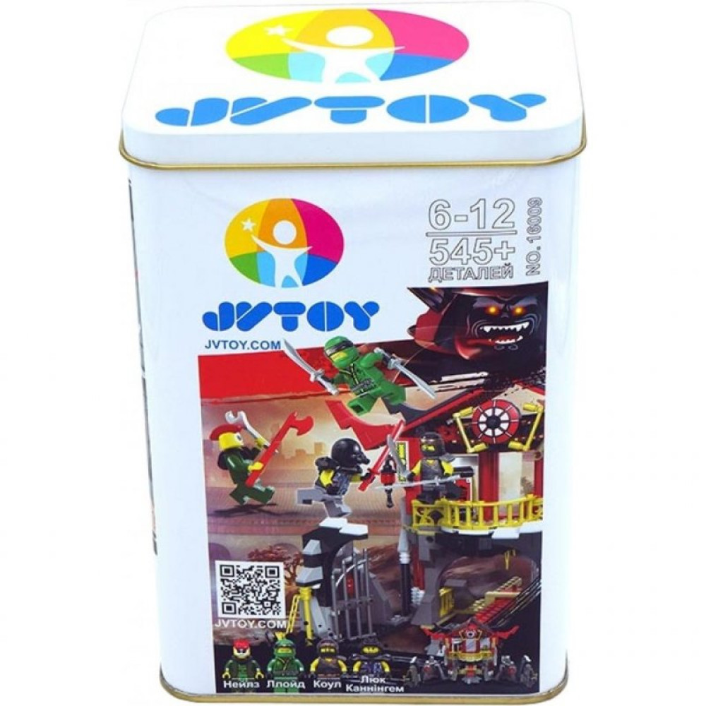 Конструктор Jvtoy Герои ниндзя: Храм воскресения (16009) Конструктор Jvtoy Герои ниндзя: Храм воскресения (16009)