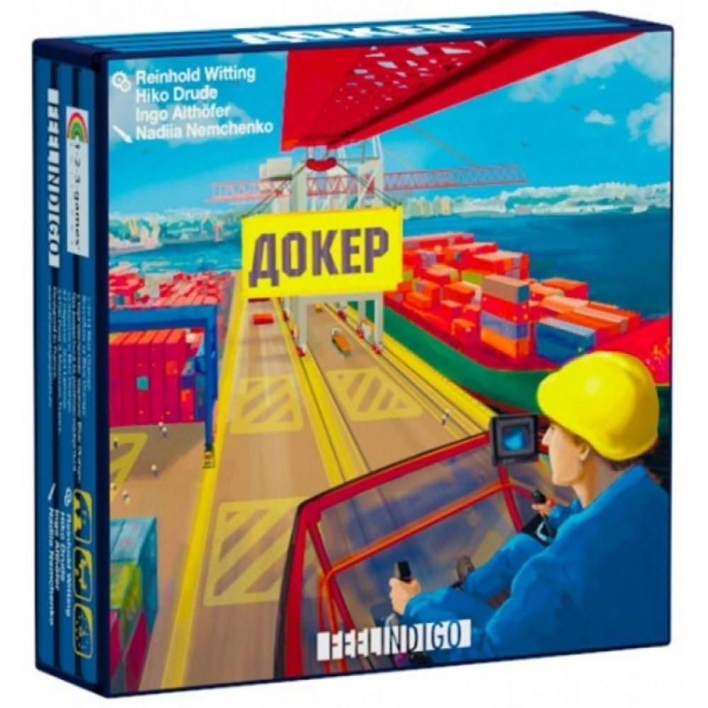 Настольная игра Feelindigo Докер (FI17016) Настольная игра Feelindigo Докер (FI17016)