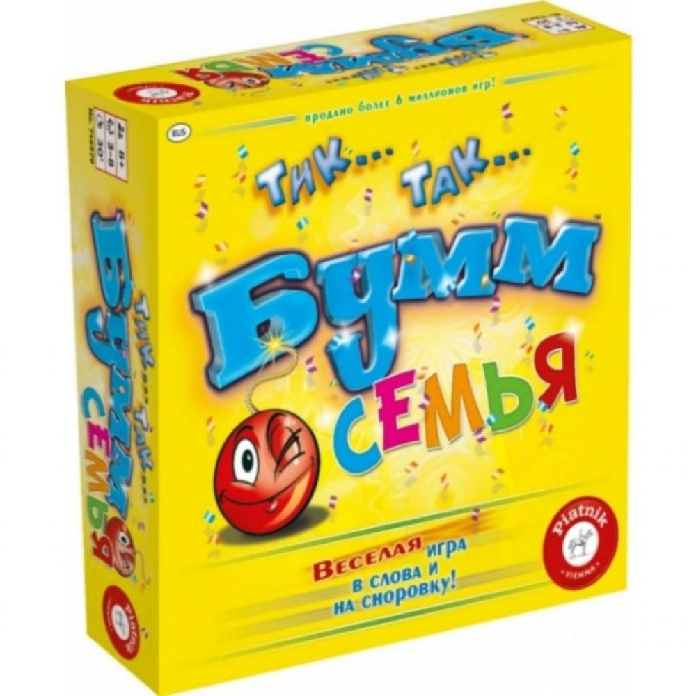 Настольная игра Piatnik Тик Так Бумм Семья (714979)
