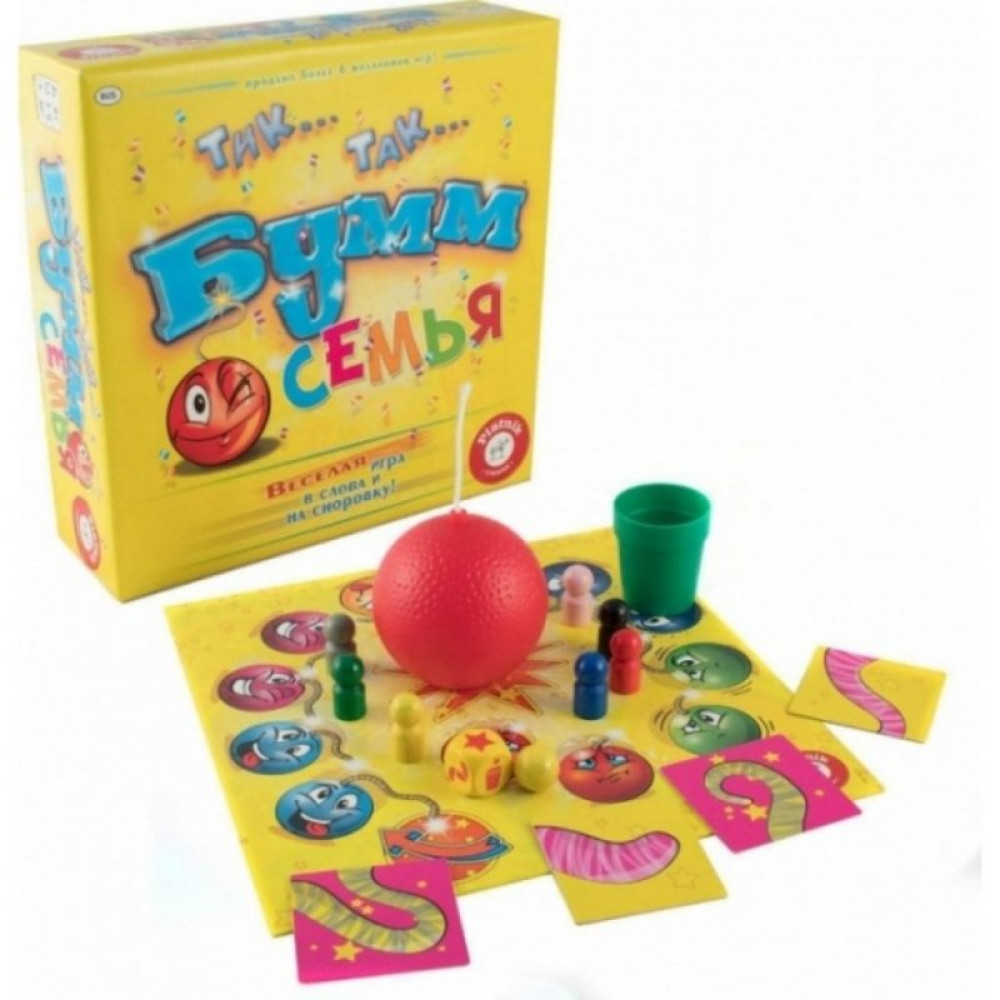 Настольная игра Piatnik Тик Так Бумм Семья (714979)