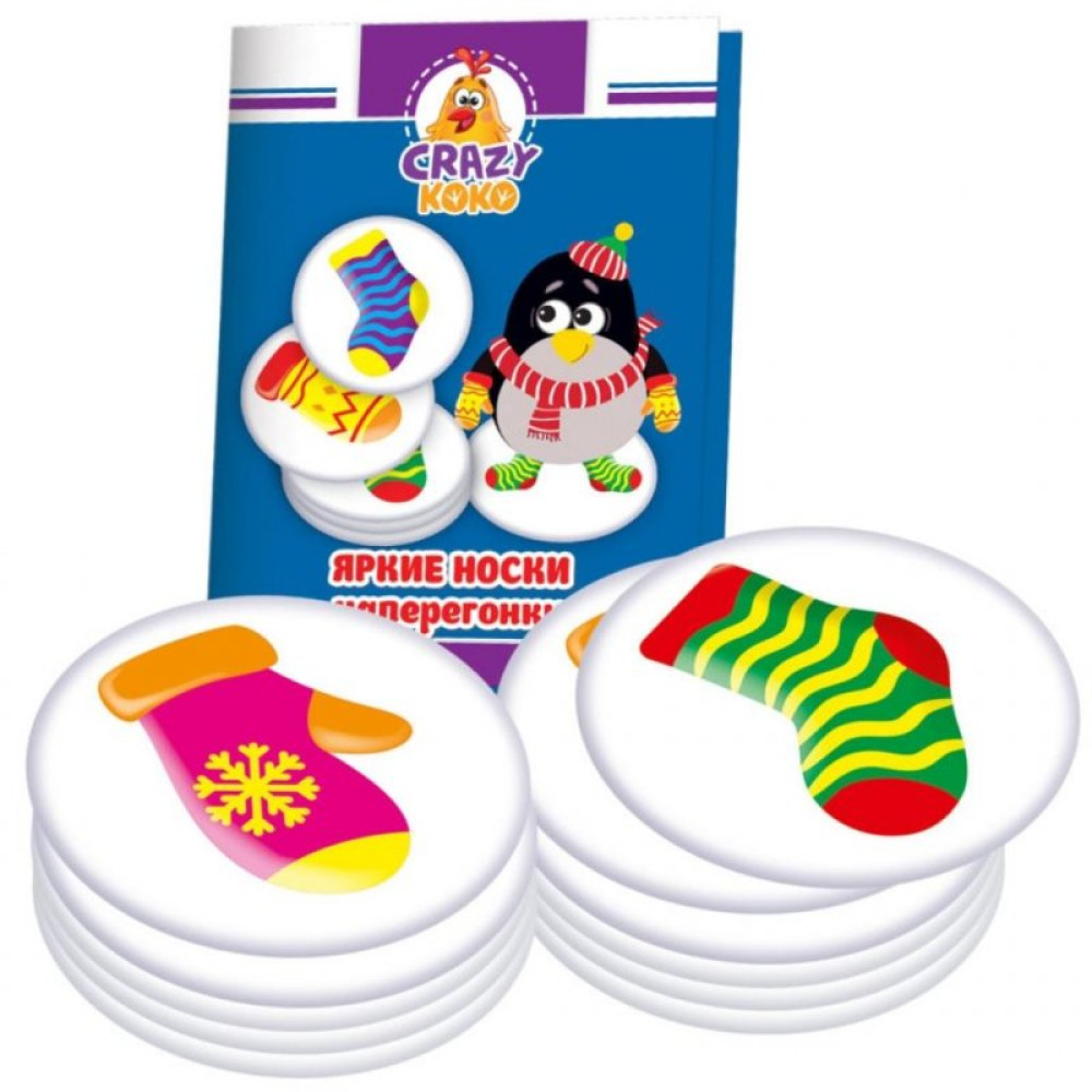 Настольная игра Vladi Toys Варежки-носочки (VT8020-01) Настольная игра Vladi Toys Варежки-носочки (VT8020-01)