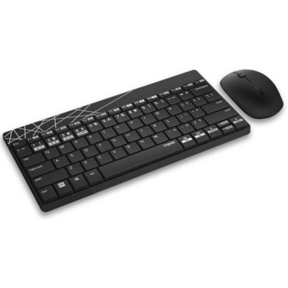 Комплект Rapoo 8000M Black