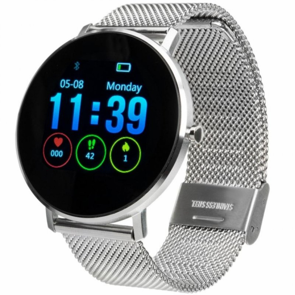 Смарт-годинник Gelius Pro GP-L6 (GENERATION) Silver Milani Strap
