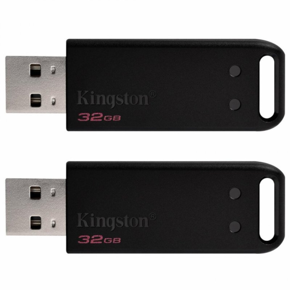 USB флеш накопитель Kingston 2x32GB DataTraveler 20 USB 2.0 (DT20/32GB-2P)